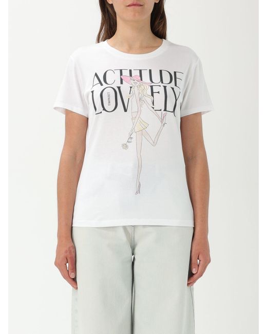Camiseta Mujer Twinset de color White