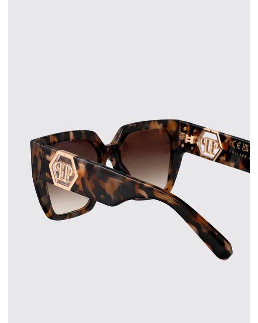Philipp Plein Gray Sunglasses