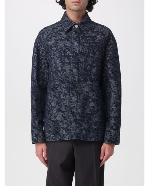 Fendi Jacke Herren in Blue für Herren
