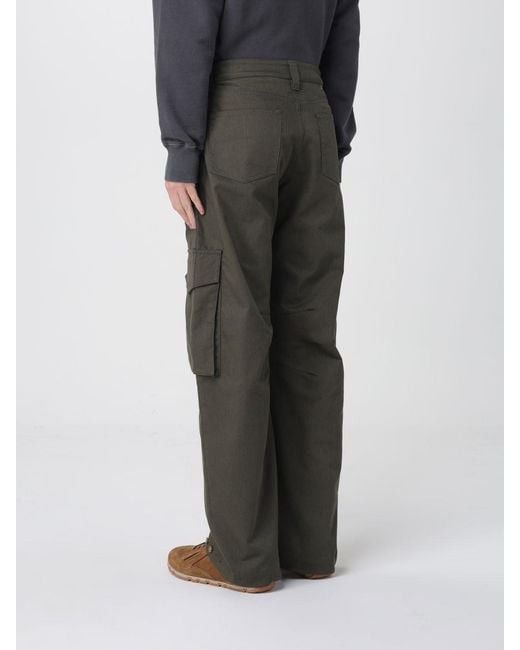 Golden Goose Deluxe Brand Gray Leniin Cargo Trousers for men