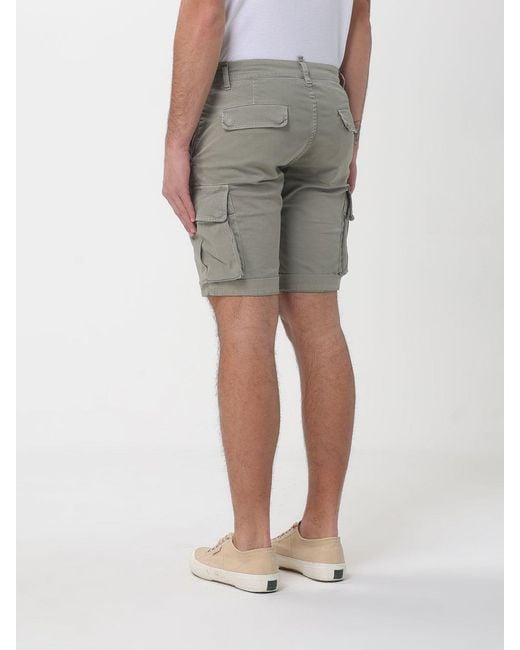 Mason's Gray Cargo Shorts for men