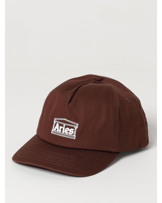 Aries Brown Hat for men