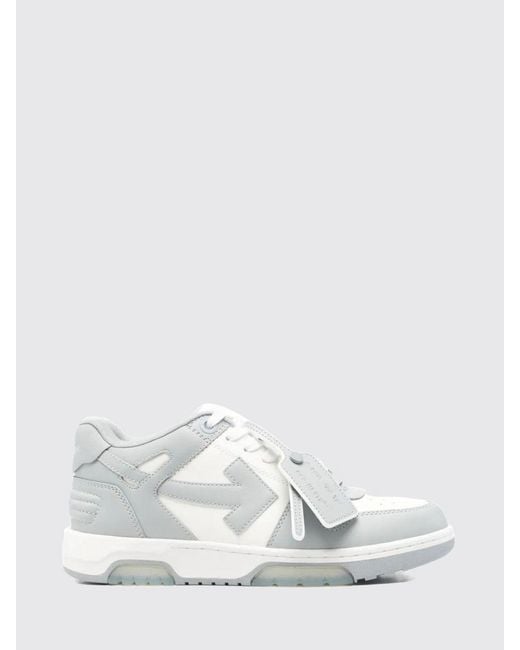Off-White c/o Virgil Abloh White Out Of Office Leather Sneakers for men