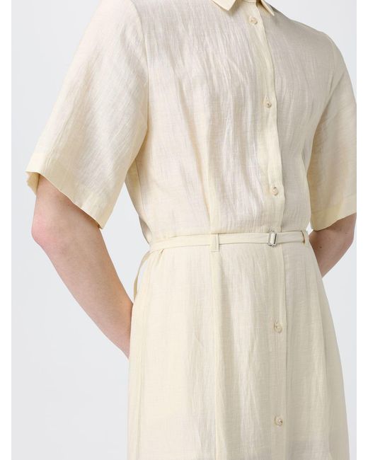 Tela Natural Linen Blend Chemisier Dress