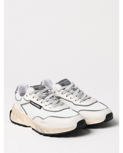 DSquared² White Sneakers Damen