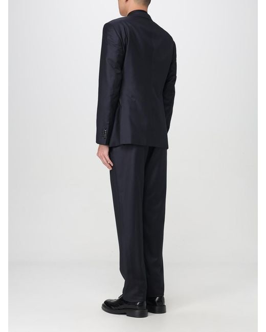 Giorgio Armani Blue Classic Suit Twopiece for men