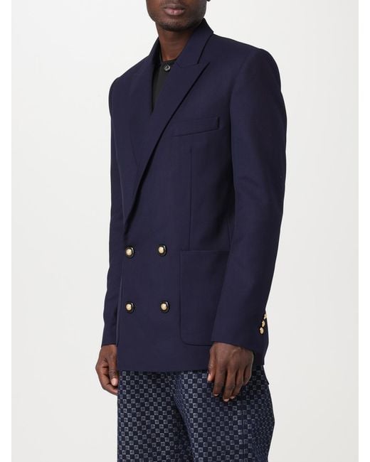 Balmain Blue Blazer for men