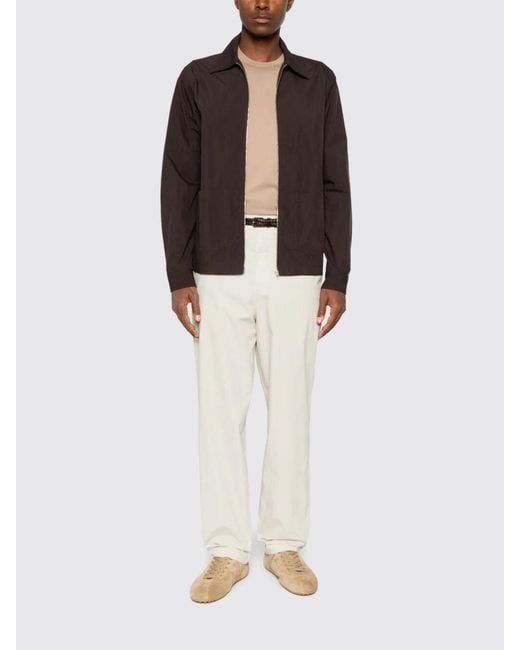 Barena Natural Stretch Cotton Trousers for men