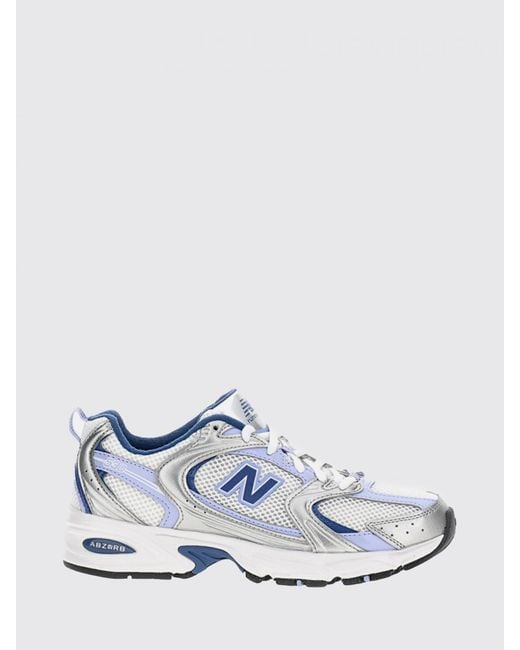 New Balance White 530 Low-Top Mesh Sneakers With Abzorb-Sbs Technology for men