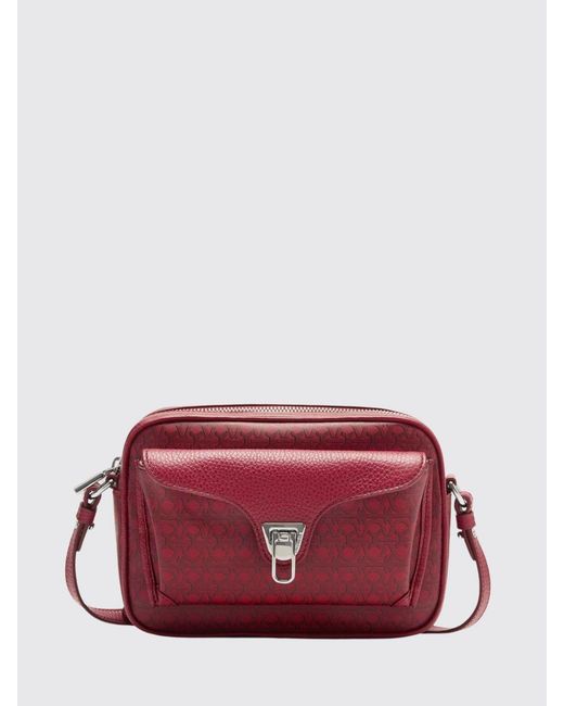 Coccinelle Red Shoulder Bag