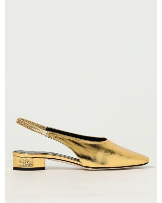 Aeyde Metallic High Heel Shoes