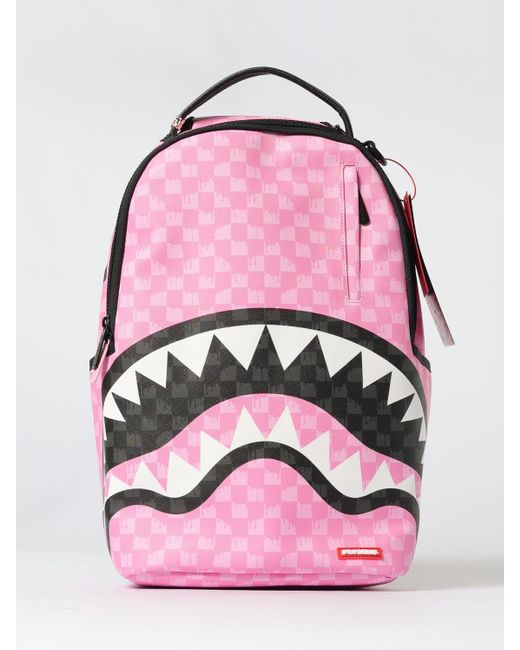 Sprayground Pink Bag for men