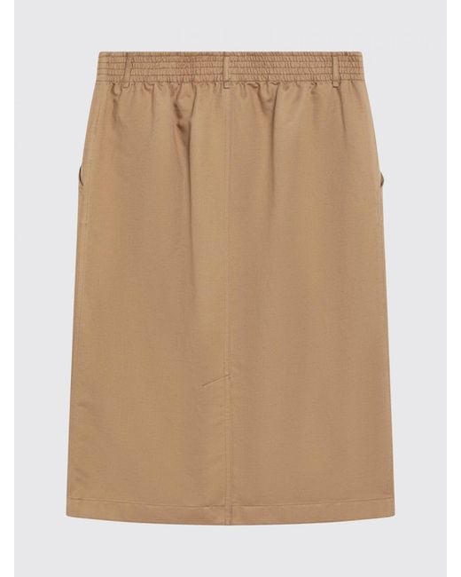 Chloé Natural Chlo&Eacute Cotton Mini Skirt