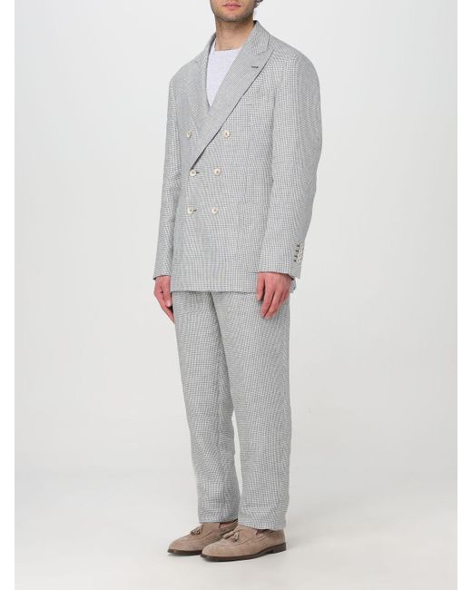 Brunello Cucinelli Anzug in Gray für Herren