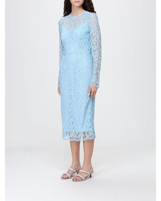 Dolce & Gabbana Blue Dolce &Amp Gabbana Dress