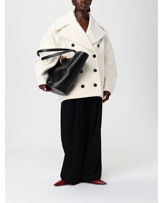 Jacquemus Black Bambola Medium Leather Bag