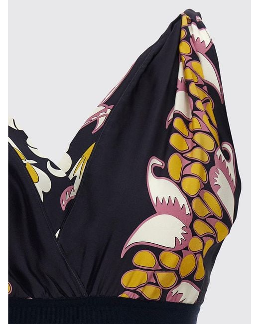 Top Mujer Tory Burch de color Blue