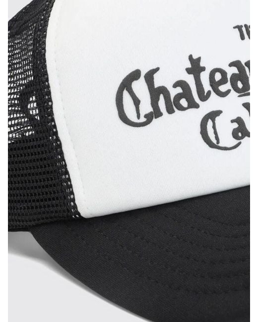 Amiri Black Cotton And Mesh Nylon Hat for men