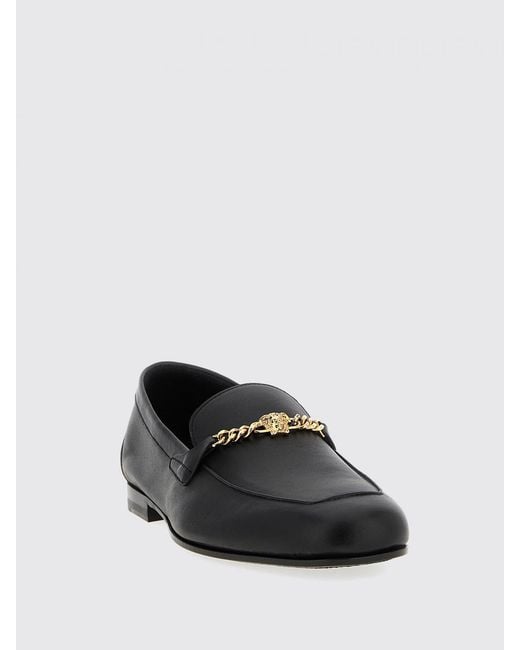 Versace Black Shoes for men