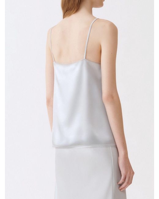 Fabiana Filippi White Basic Viscose Top Magda Butrym