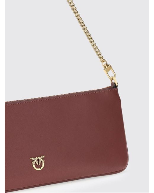 Pinko Red Shoulder Bag