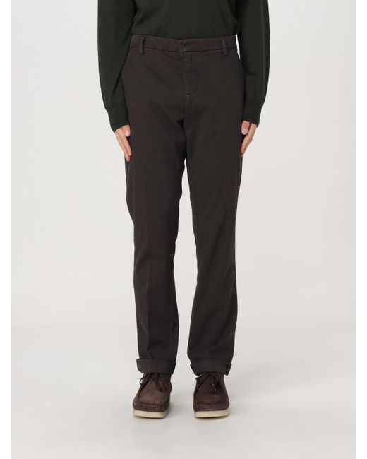Dondup Black Pants for men