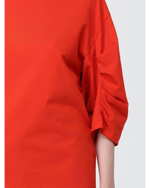 Dries Van Noten Red Cotton T-Shirts