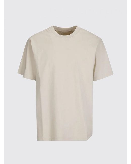 GR10K White Basic Cotton T-Shirt for men