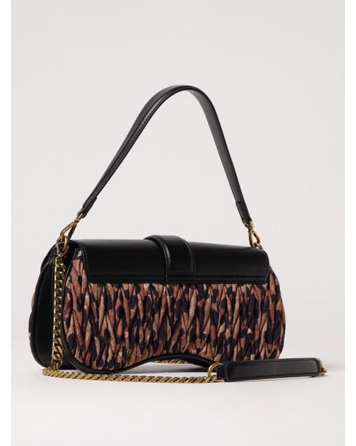 Borsa A Spalla Animalier di Just Cavalli in Black