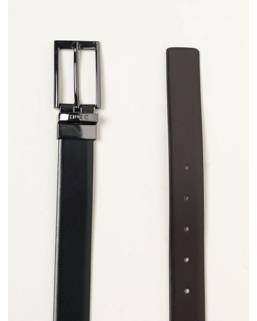 HUGO Black Belt for men