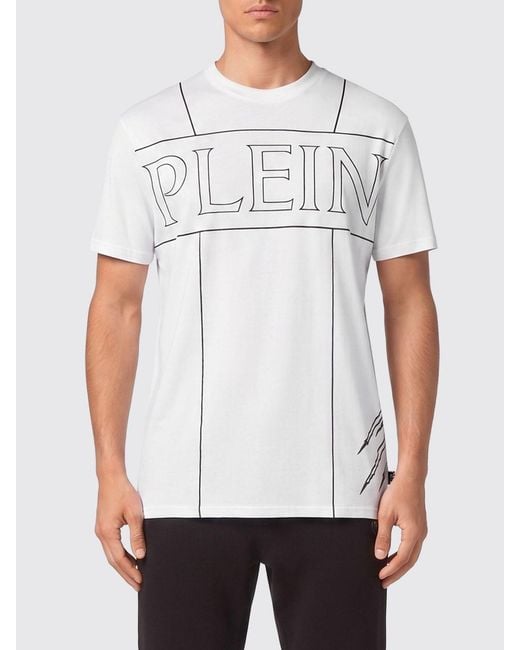 Philipp Plein White T-Shirt for men