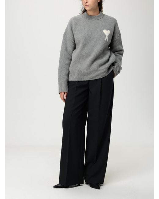 Sudadera Mujer AMI de color Gray