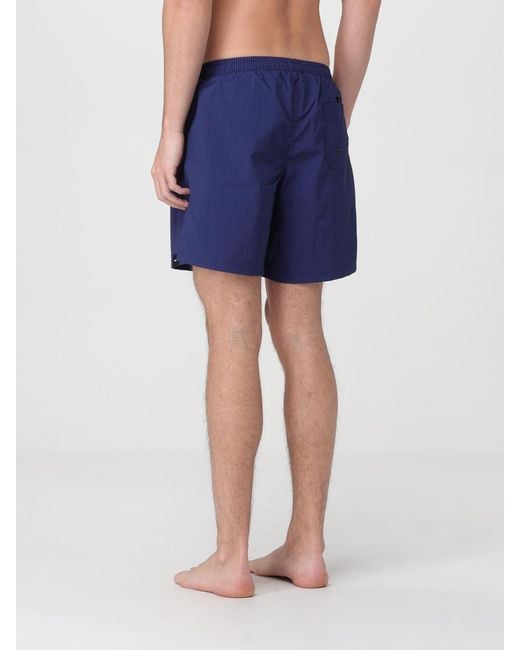Aspesi Blue Nylon Swim Shorts for men