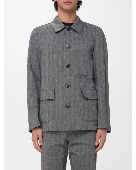 Dries Van Noten Gray Shirt Jacket for men