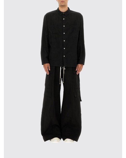 Rick Owens Black Shirt for men