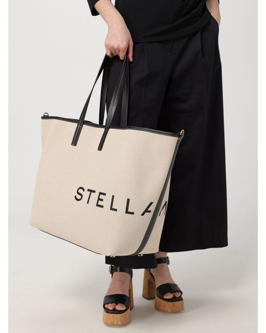 Sac porté épaule Stella McCartney en coloris Natural