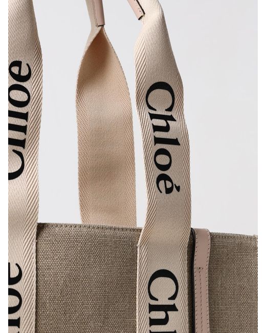Chloé Natural Chlo&Eacute Woody Bag