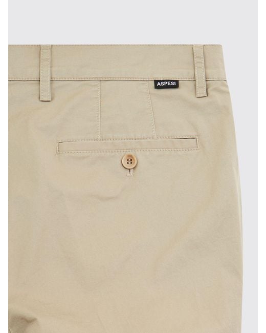 Aspesi Natural Chino Trousers for men