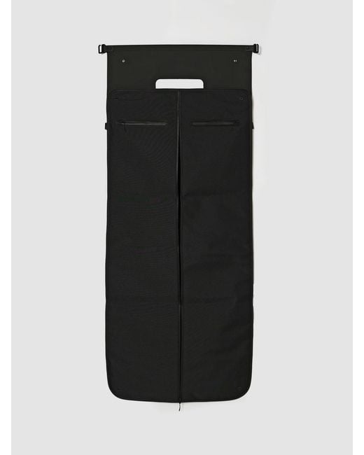 Rains Black Otg Suitbag for men