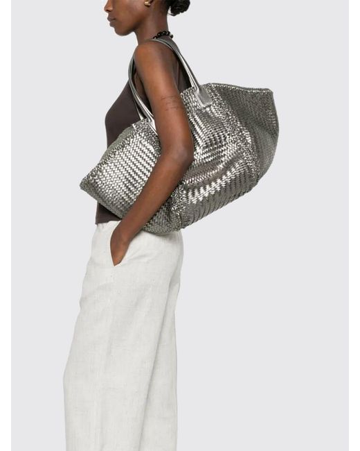 Dragon Diffusion Gray Shoulder Bag