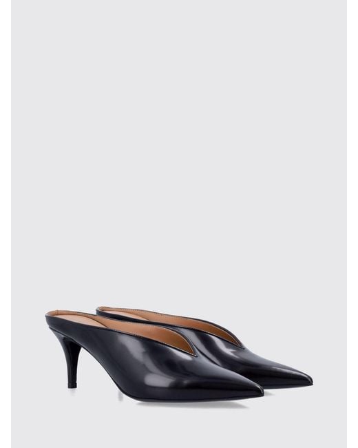 Stella McCartney Black Flat Shoes