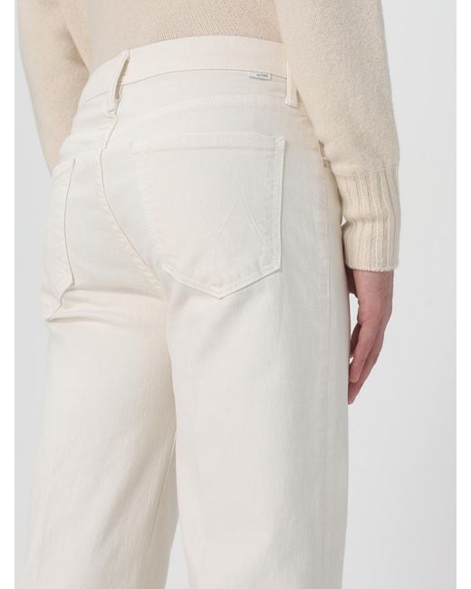 Jeans Basic di Mother in Natural da Uomo