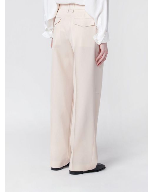 Jil Sander Pink Wool Pants