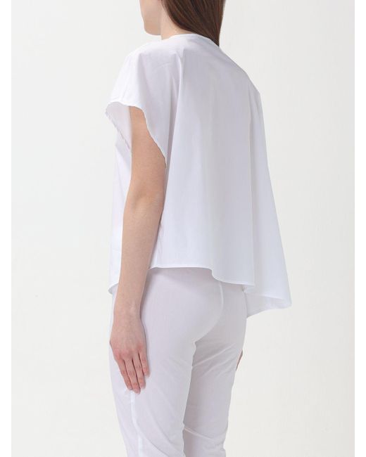 Blusa in cotone di Liviana Conti in White