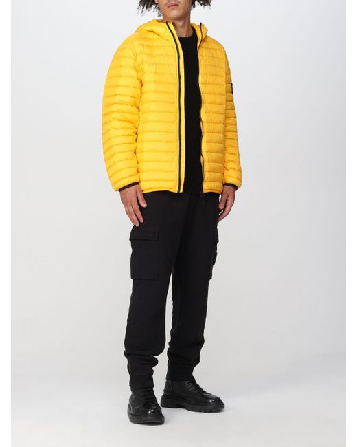 Stone Island Jacket Man in Yellow for Men | Lyst