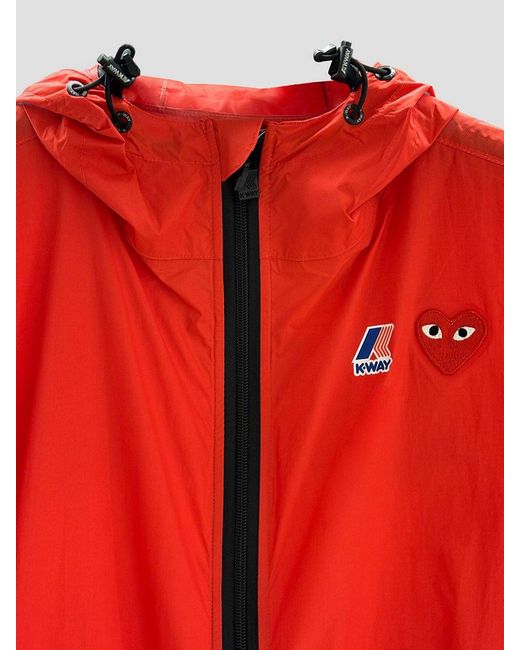COMME DES GARÇONS PLAY Red Comme Des Gar&Ccedil	Ons Play Jacket for men
