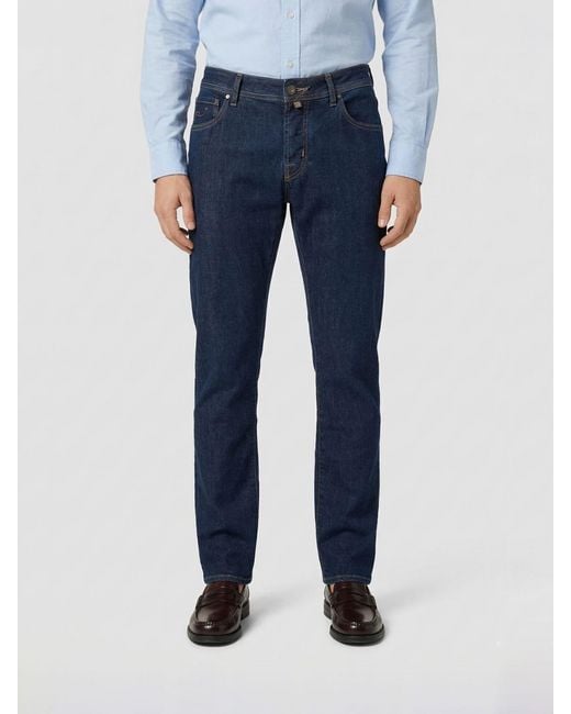 Jacob Cohen Blue Slim Fit Stretch Denim Jeans for men