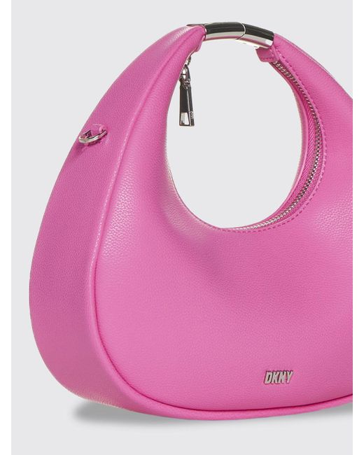 Bolso de hombro DKNY de color Pink