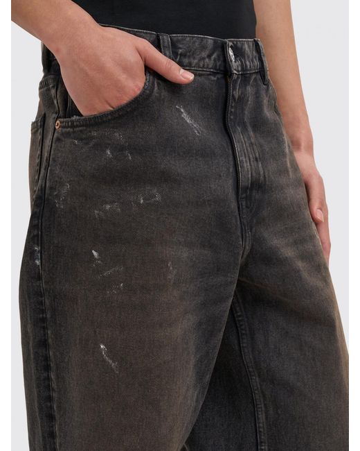 Our Legacy Black Our Vast Cut Cotton Denim Jeans for men