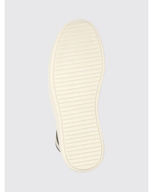 Rick Owens Black High-Top Smooth Calfskin Trainers With Side Zip Closure
